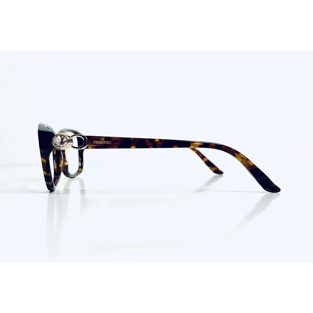 Swarovski Tortoise Rectangular Frame Glasses - image 3